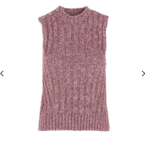 Ganni Chunky Glitter Sweater